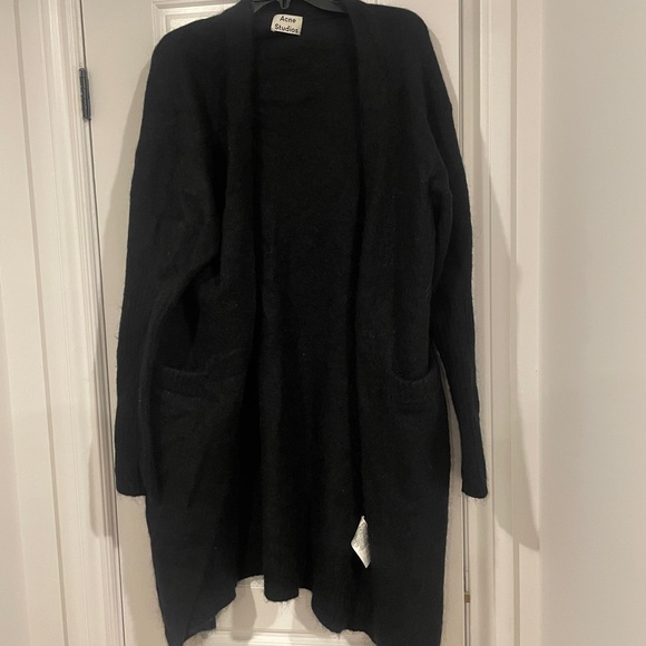 Ache studios mohair raya cardigan black size small - Picture 6 of 10
